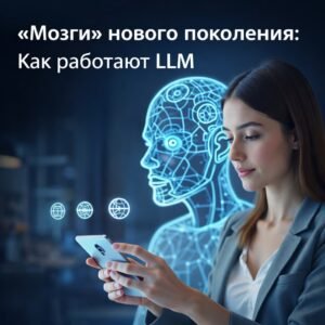 Нейросети 2026, искусственный интеллект обучение, заработок на нейросетях, принцип работы LLM моделей