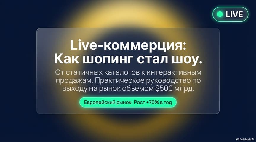 live-commerce, eCommerce, e-Commerce 2026, AI-технологии, AI для интернет-