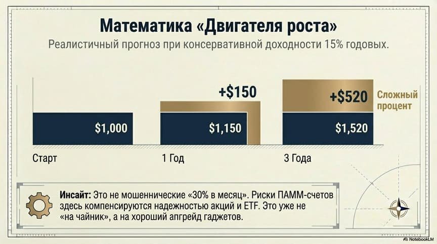 куда вложить 1000 долларов, инвестиции капитала, инвестиционный портфель